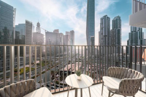 Elegant City-View Apartment 5 min to Burj khalifa